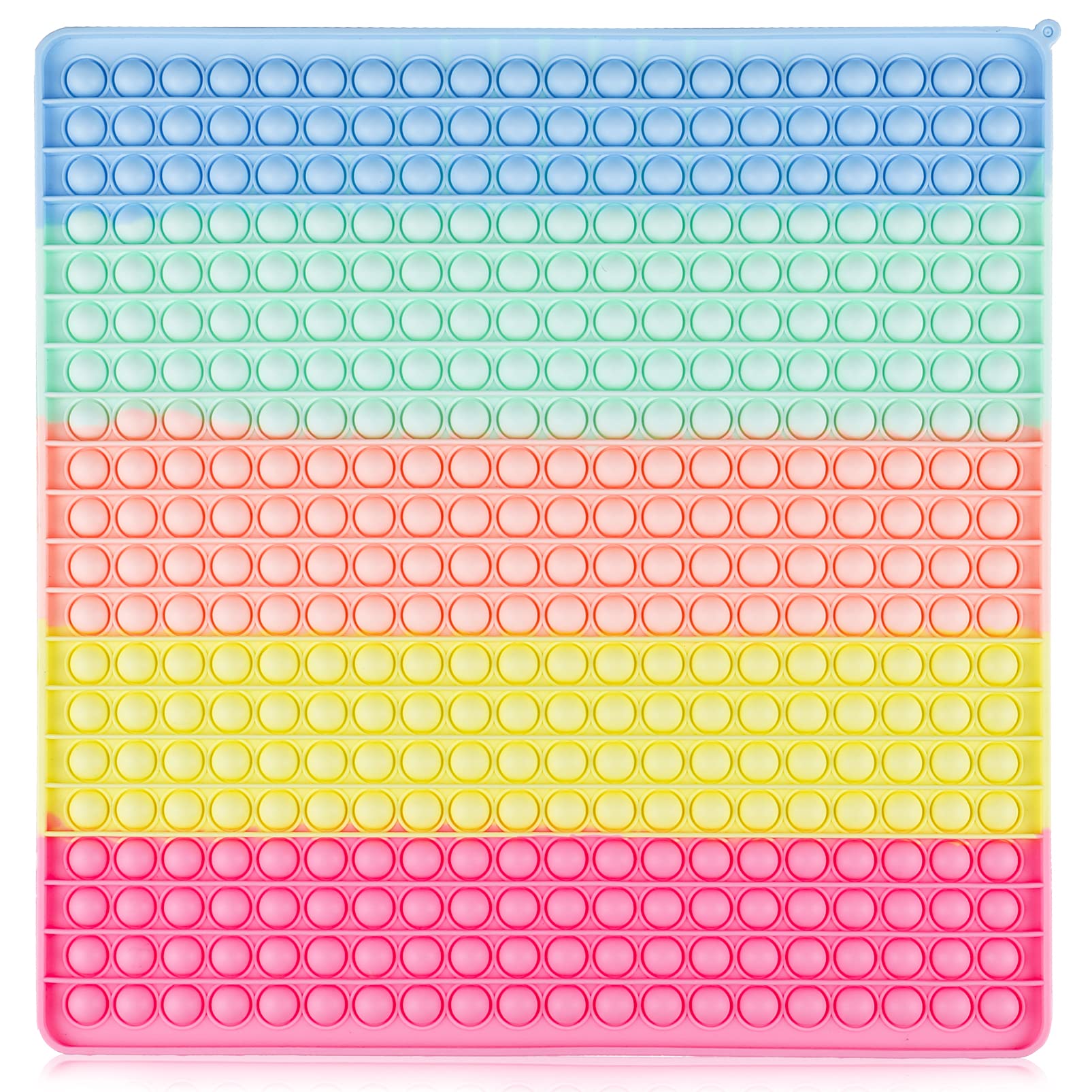 400 Bubbles Jumbo Pop Sensory Toy for Autism - Extra Large Push Bubble Fidget Toy (2000-100000 Bubbles) - Stress Relief & Focus Aid for Kids & Adults - Perfect for Classroom, Office, Therapy & Home Use