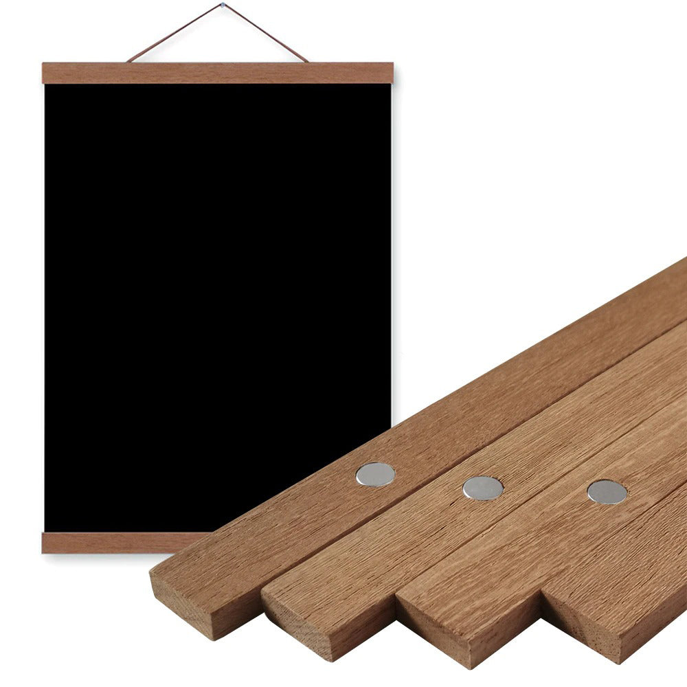 Premium Wooden Poster Hanger - Wall Art Display for Home & Office Decor - Perfect for Posters, Photos, and Canvas Artwork