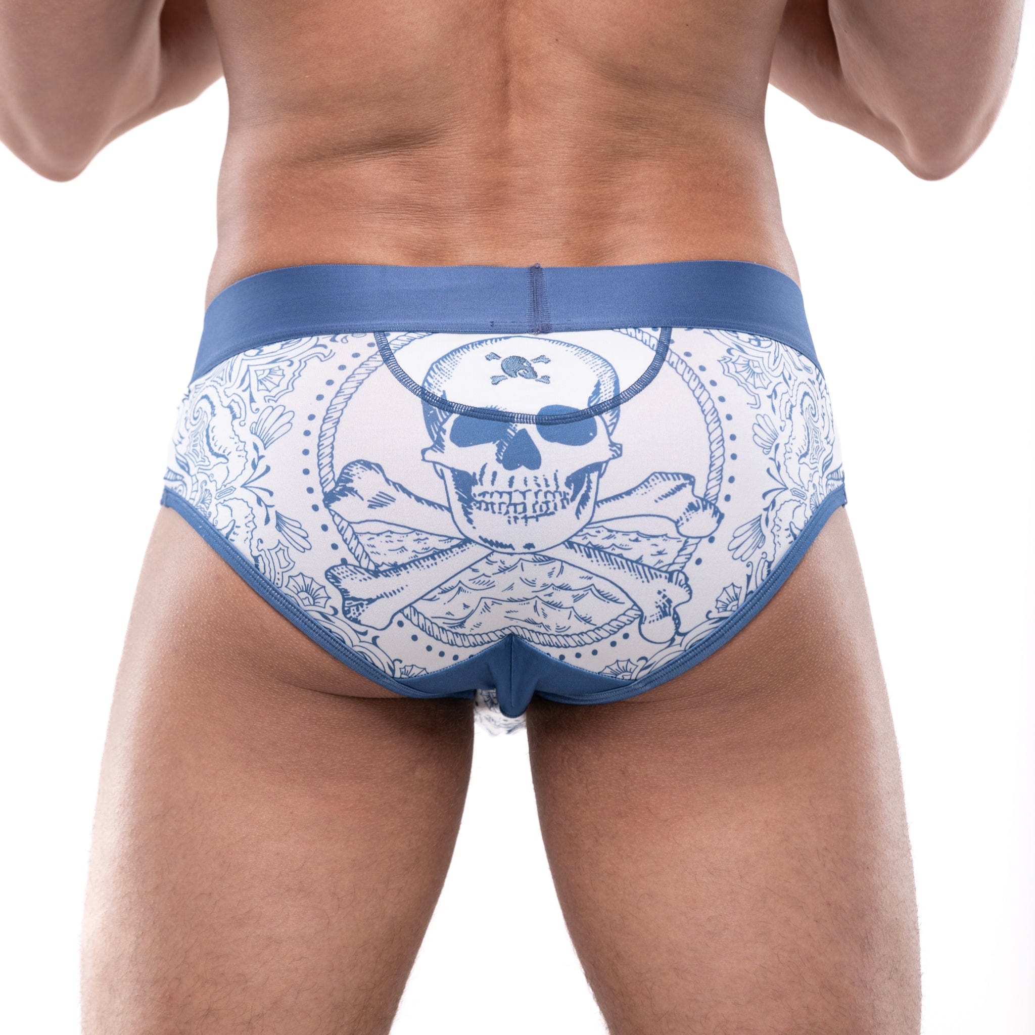Nautical Bandana Brief - Stylish Swim Trunks for Men - Perfect for Beach, Pool, and Summer Vacations