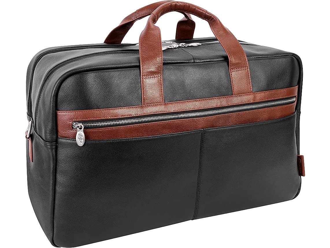 McKlein Premium Laptop & Tablet Carry-All Duffel Bag - Water-Resistant Work & Travel Organizer for Business Professionals & Students