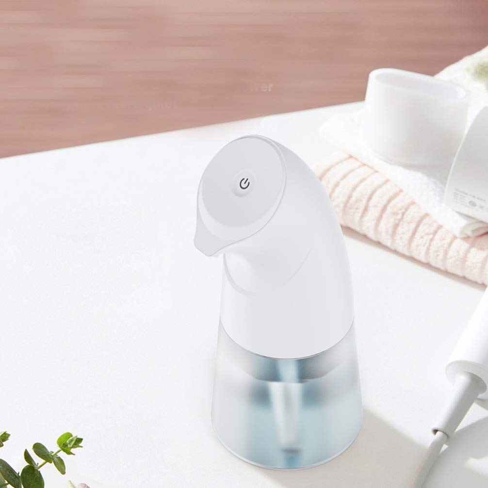 HEALLILY Automatic Touchless Foaming Soap Dispenser - 1 Pack Hands-Free Soap Container for Kitchen, Bathroom & Office - Convenient Liquid Soap Equipment with Sensor Technology for Hygiene & Easy Use