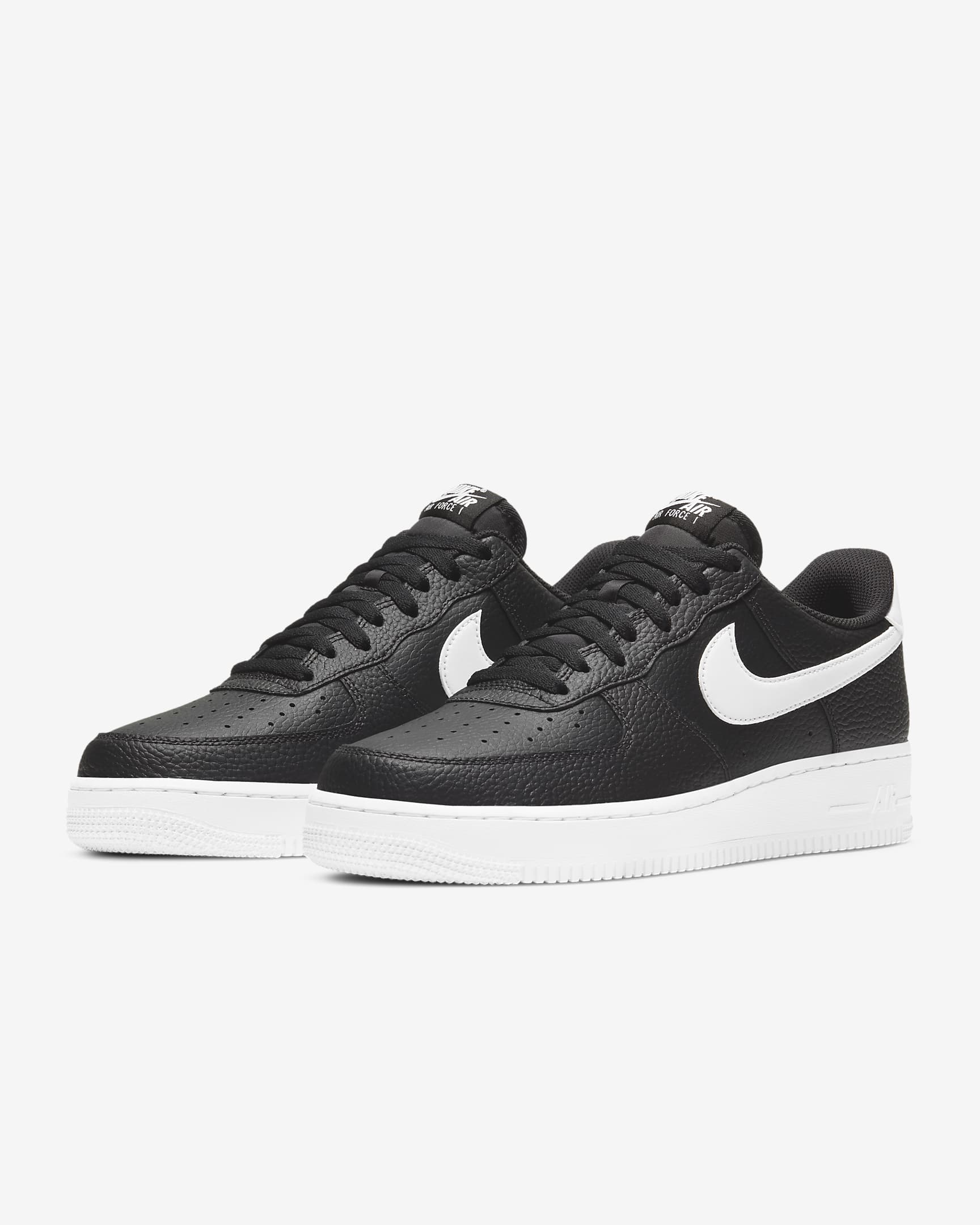 Original Nike Air Force 1 '07 White Men's Sneakers - Classic Basketball Shoes for Casual Wear & Street Style | Perfect for Everyday Outfits, Gym & Urban Fashion