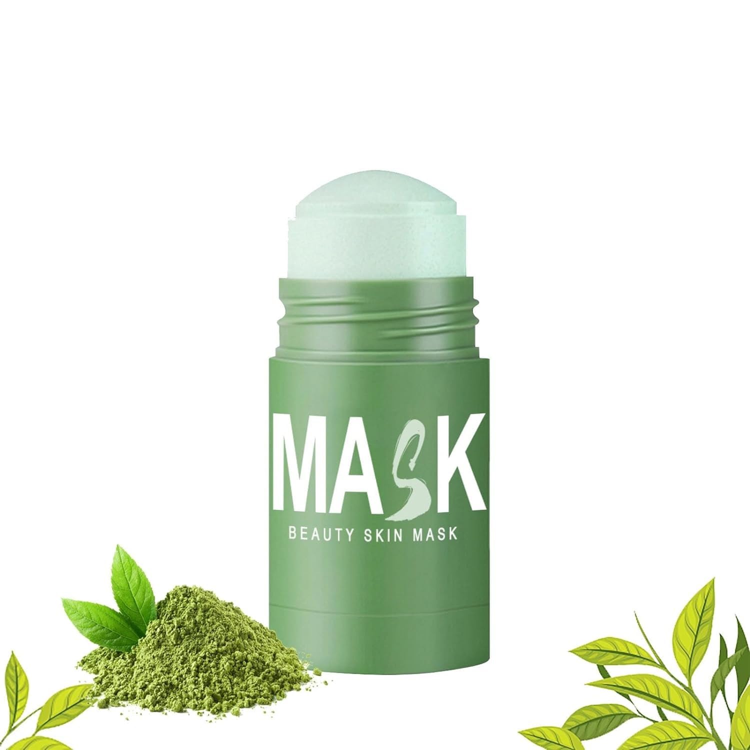 Juxek Green Tea Deep Cleansing Face Mask - Purifying Clay Mask for Pore Minimizing, Oil Control & Hydration (1 Pack) | Perfect for Acne-Prone & Oily Skin Care Routine