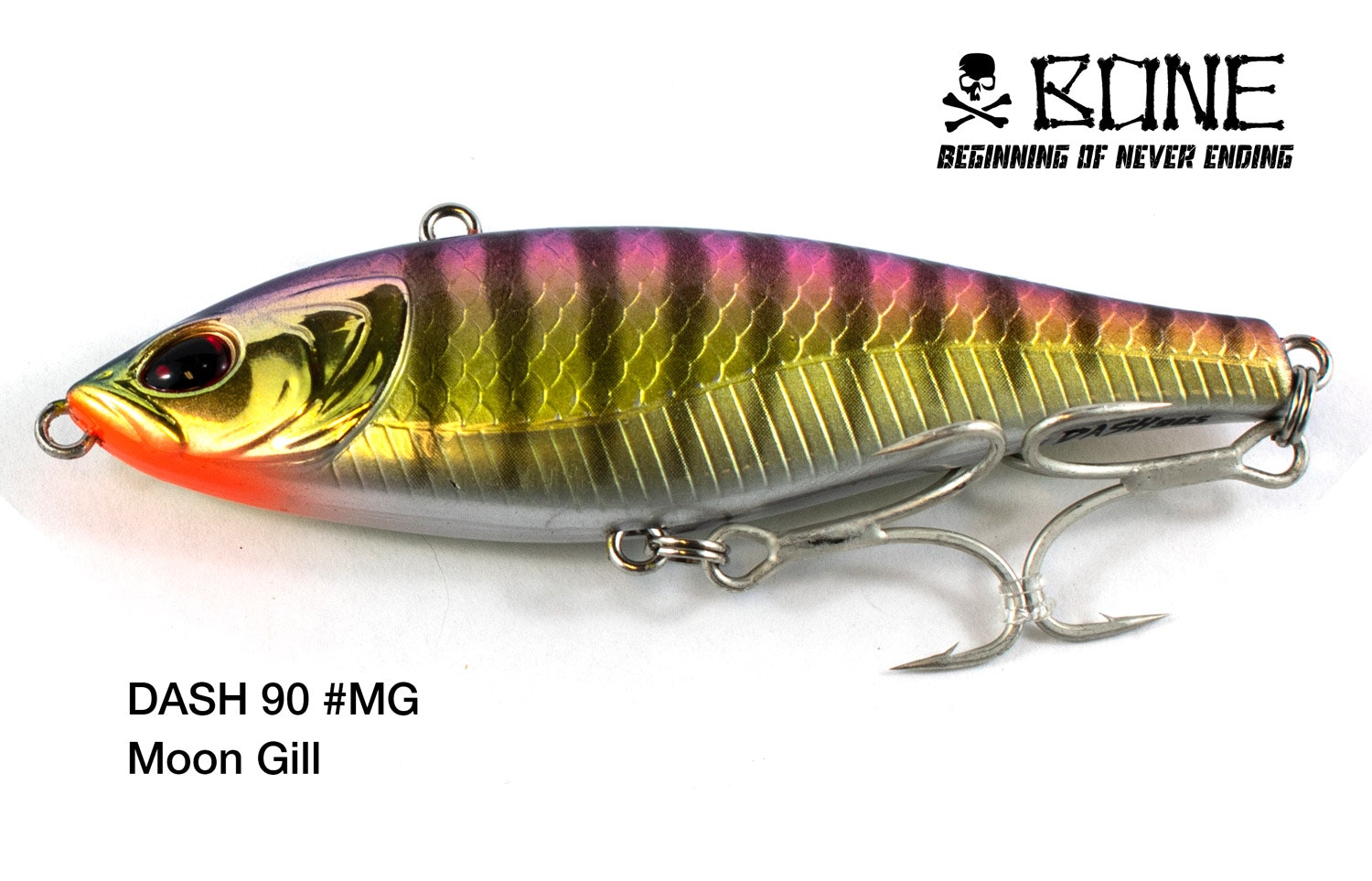 Bone Dash 90S Fishing Lure - Premium Bass Bait for Freshwater & Saltwater - Perfect for Casting, Trolling, and Jigging