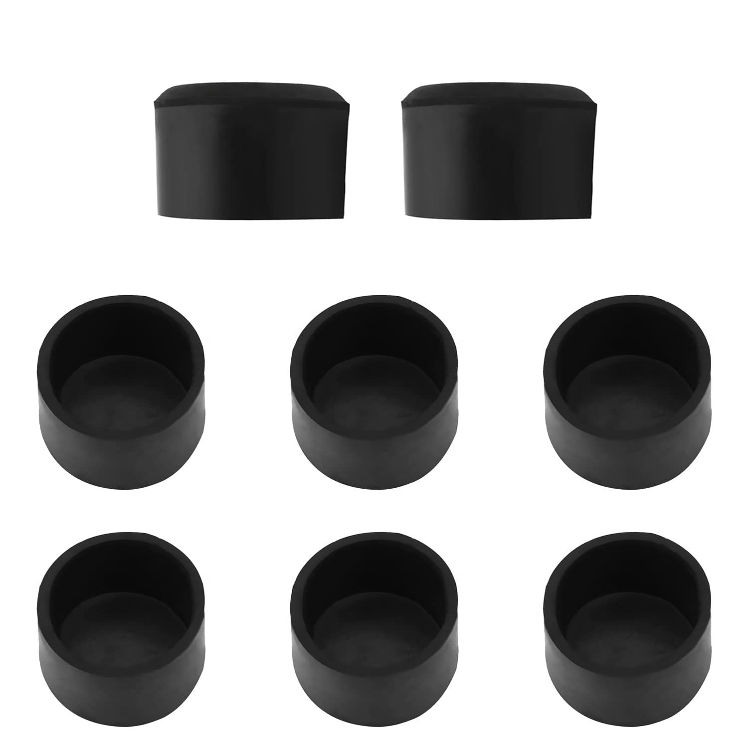16PCS 22mm Rubber Furniture Leg Caps - Non-Slip Round Table Leg Covers for Chairs, Sofas & Cabinets - Protect Floors & Reduce Noise (0.87
