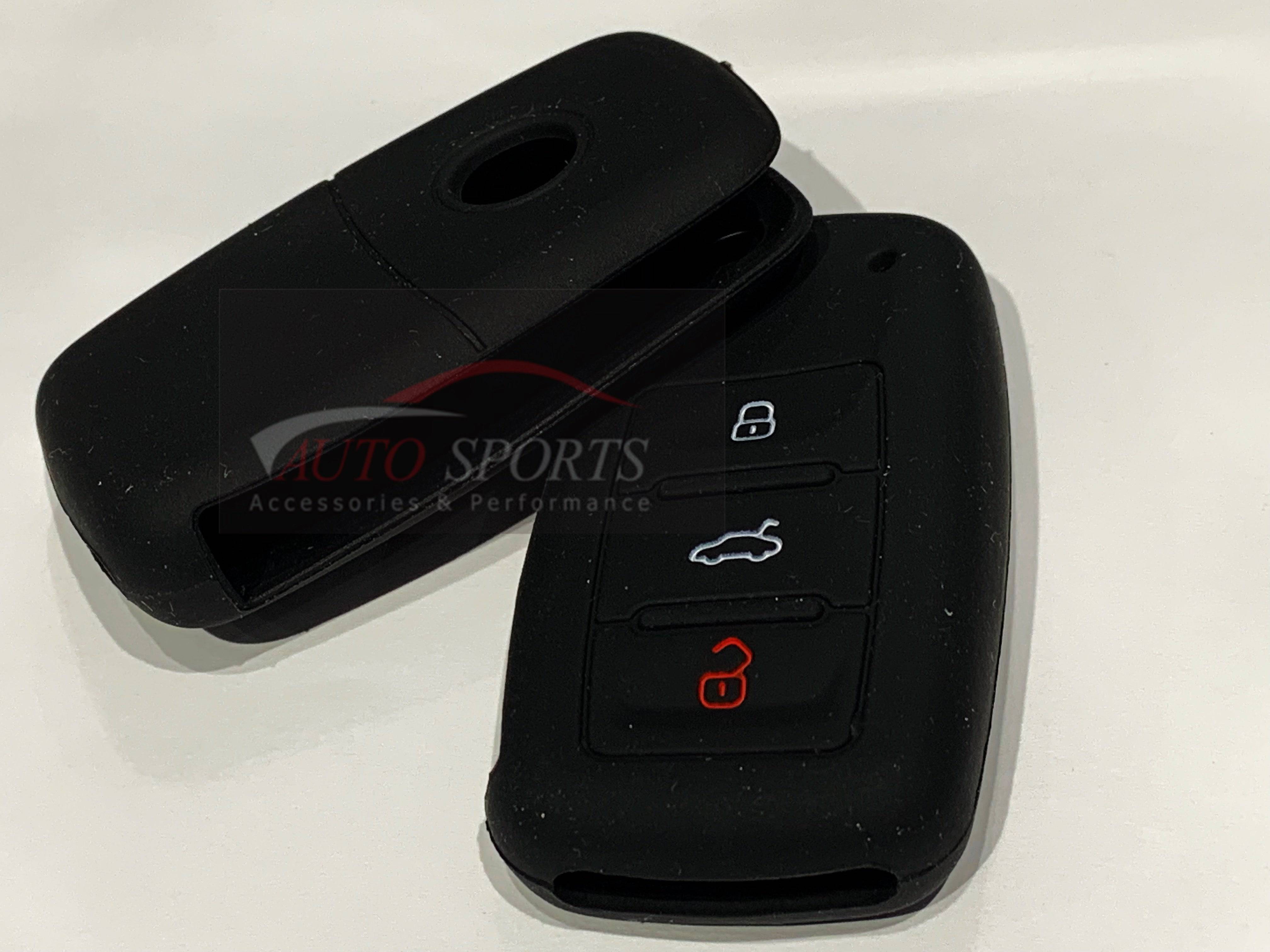 Volkswagen Key Fob Cover - Silicone Rubber Key Protector for VW Cars | Durable & Anti-Scratch Protection for Daily Use & Travel