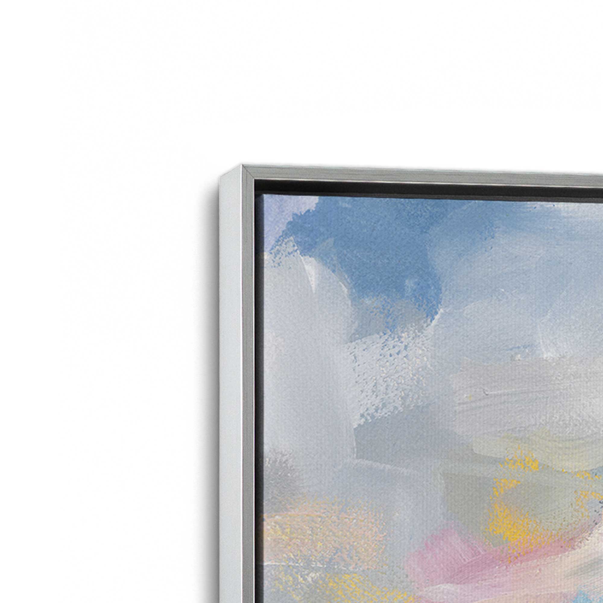 Dreamy Evening Abstract Canvas Wall Art - Modern Home Decor for Living Room, Bedroom & Office