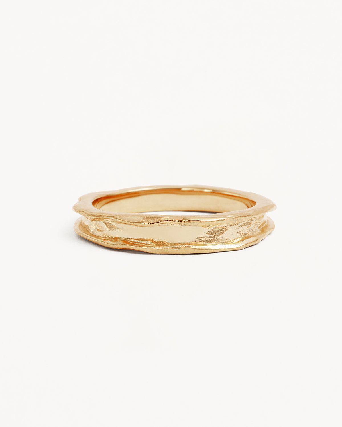 18K Gold Vermeil Underwater Sea Ring - Elegant Ocean-Inspired Jewelry for Women, Perfect for Beach Weddings, Diving, and Marine-Themed Events