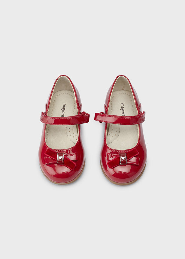 Patent Leather Mary Jane Shoes for Baby Girls - Red | Comfortable & Stylish First Walkers for Special Occasions & Everyday Wear