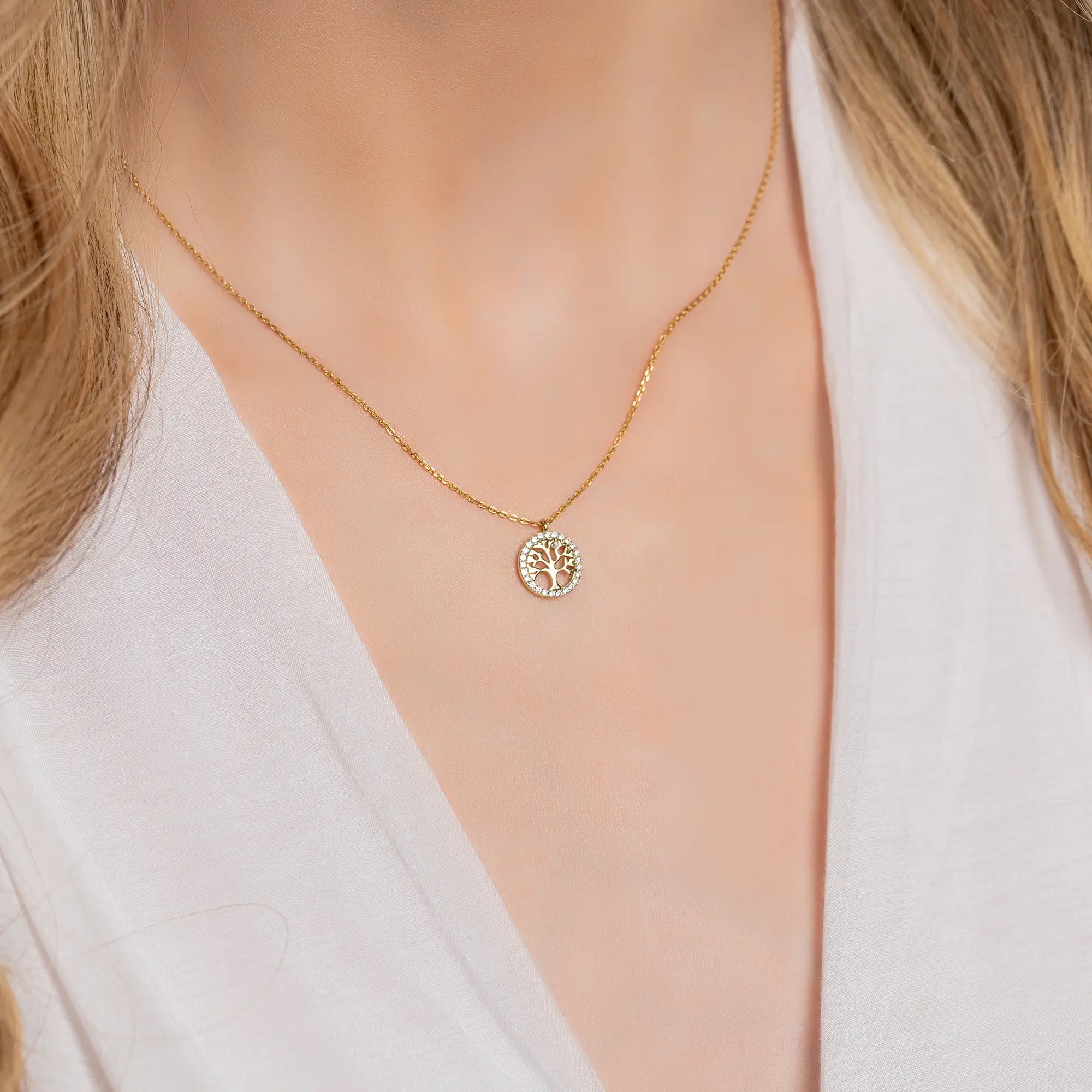 Tree of Life Necklace for Women - Spiritual Jewelry with Meaningful Symbol, Perfect for Gifts, Meditation & Everyday Wear