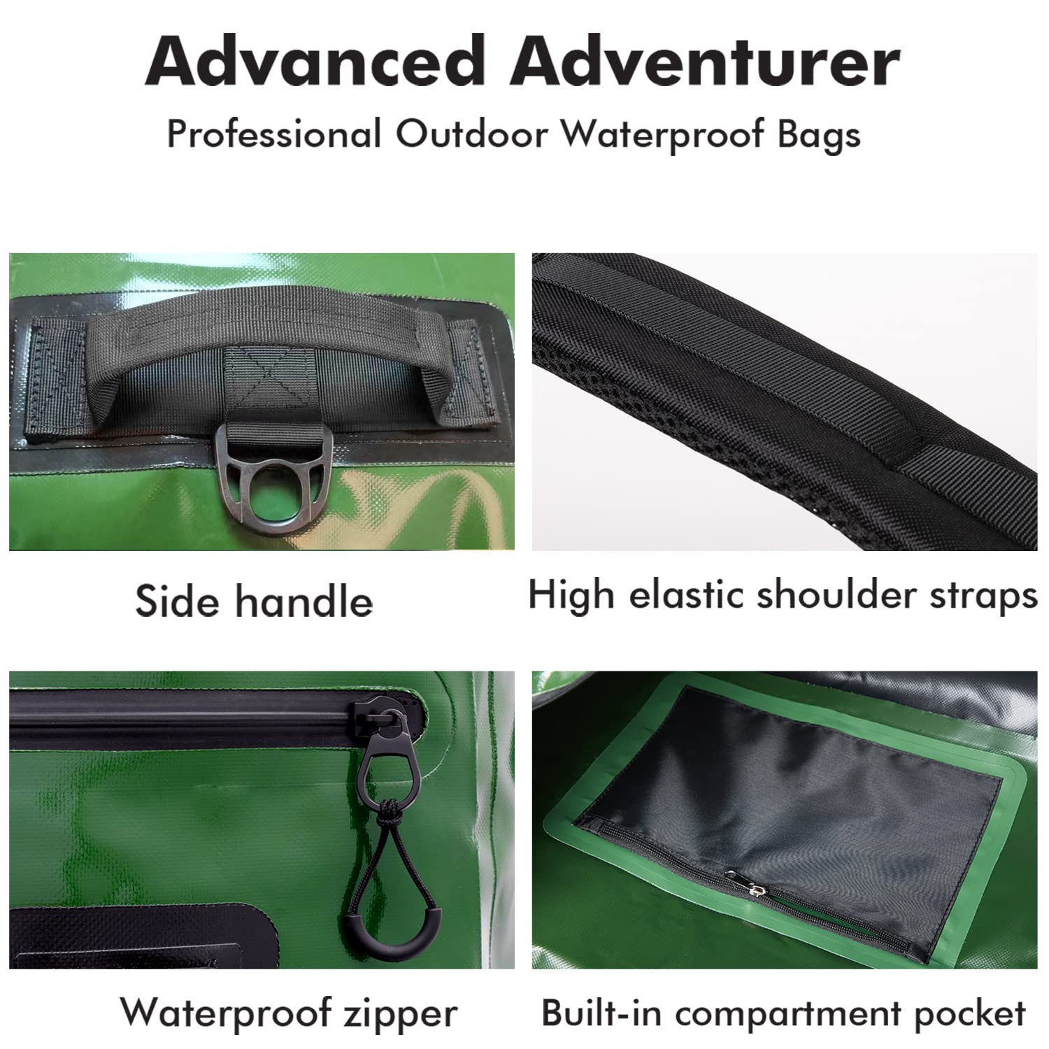 Buffalo Gear 120L Waterproof Duffel Bag - Large Dry Bag for Travel, Hunting, Camping, Boating & Motorcycling | Keep Gear Dry in Any Weather | Perfect for Outdoor Adventures & Water Sports