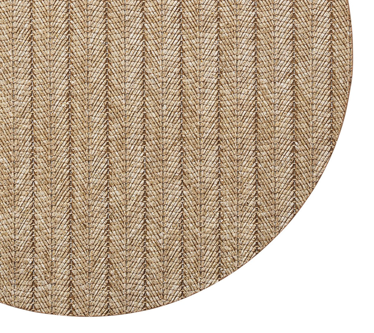 Premium Herringbone Pattern Placemats Set of 4 - Waterproof & Heat Resistant Dining Table Mats for Formal Dinner Parties, Holiday Gatherings & Everyday Use