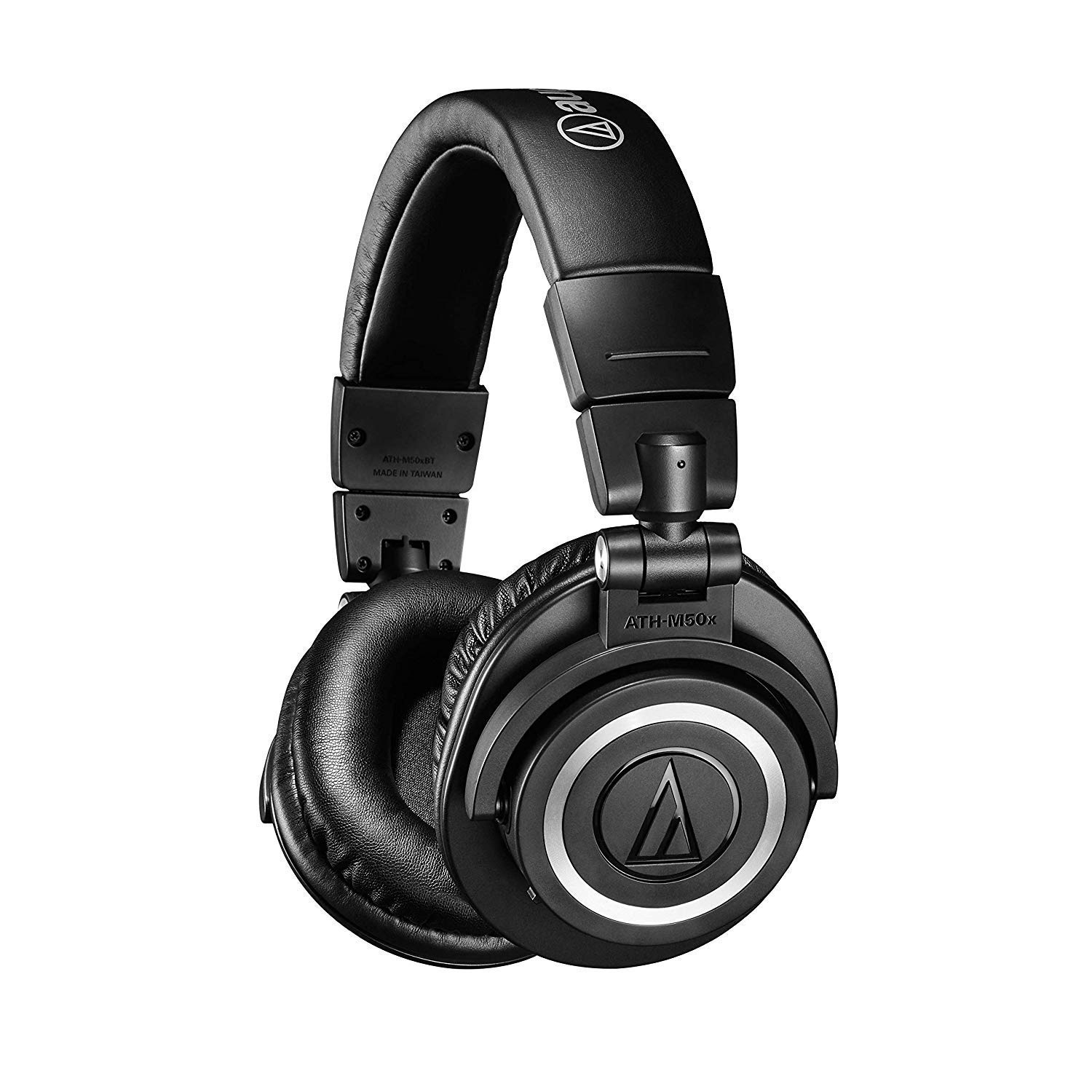 Audio-Technica ATH-M50xBT Wireless Bluetooth Over-Ear Headphones (Renewed) - Professional Studio Monitoring & Wireless Music Listening for Home, Travel & Gaming