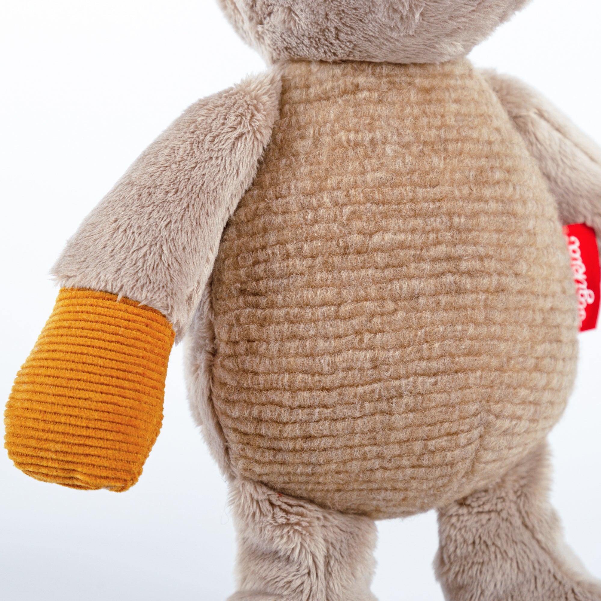 Handmade Patchwork Hippo Plush Toy - Soft Stuffed Animal for Kids & Collectors | Perfect for Nursery Decor, Gift Giving and Cuddling