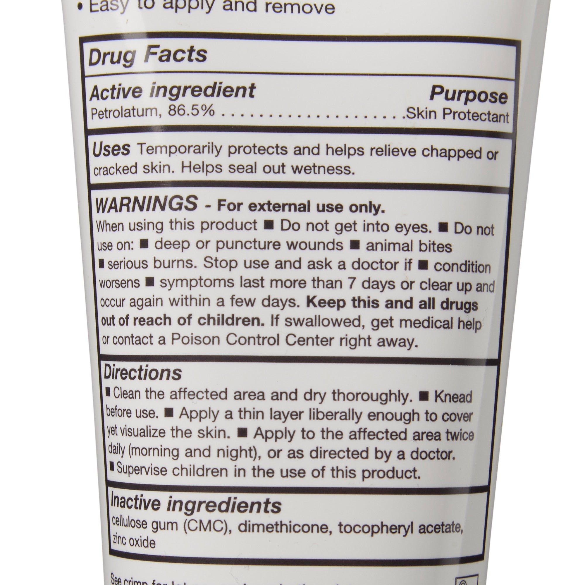 Critic Aid Moisture Barrier Ointment for Skin Protection - 6 oz Tube - Ideal for Dry Skin, Diaper Rash & Wound Care - Dermatologist Recommended Healing Cream