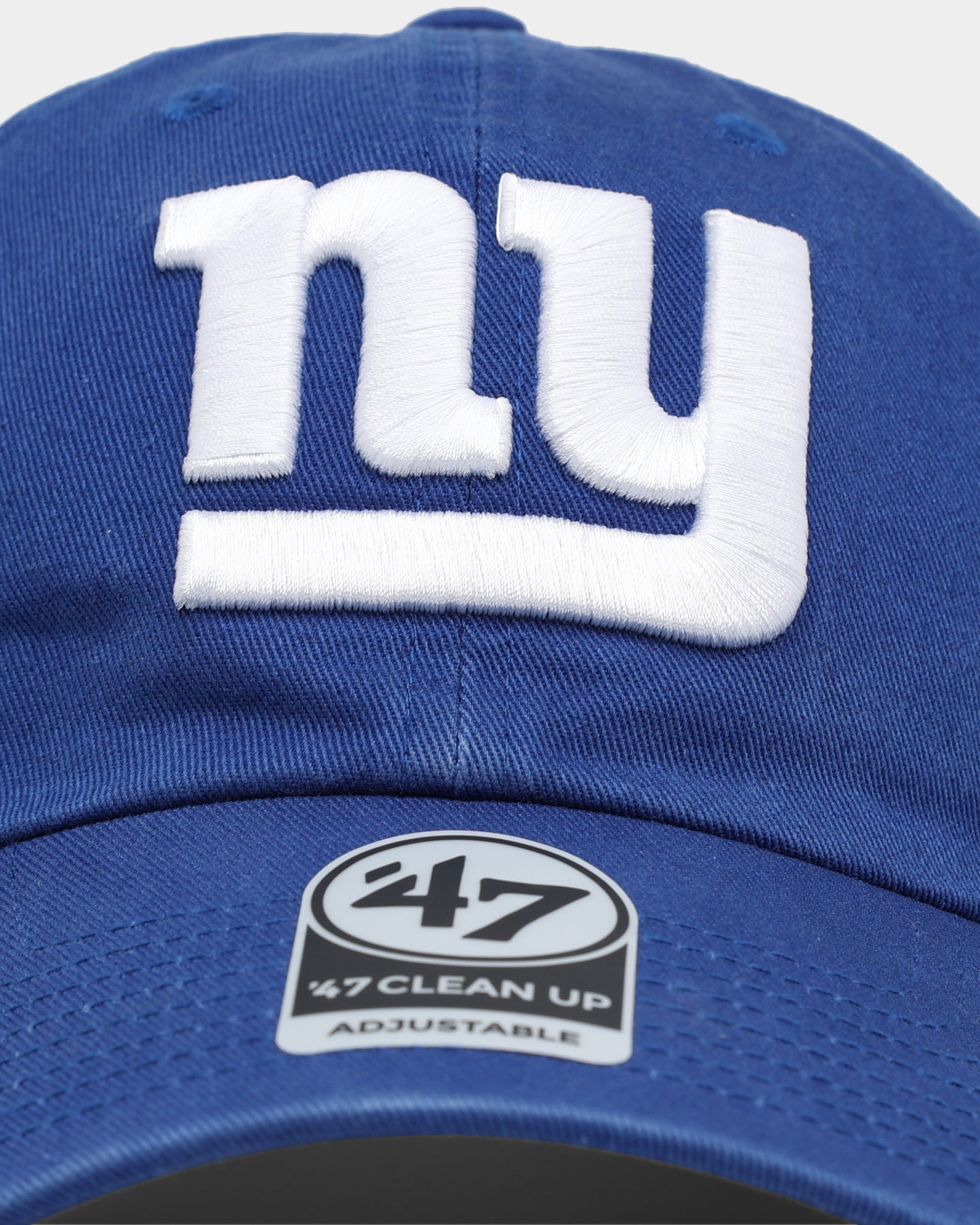47 Brand Kids' New York Giants 47 Clean Up Adjustable Strapback Hat - Royal Blue Baseball Cap for Boys & Girls - Perfect for Sports Games, School, and Outdoor Activities
