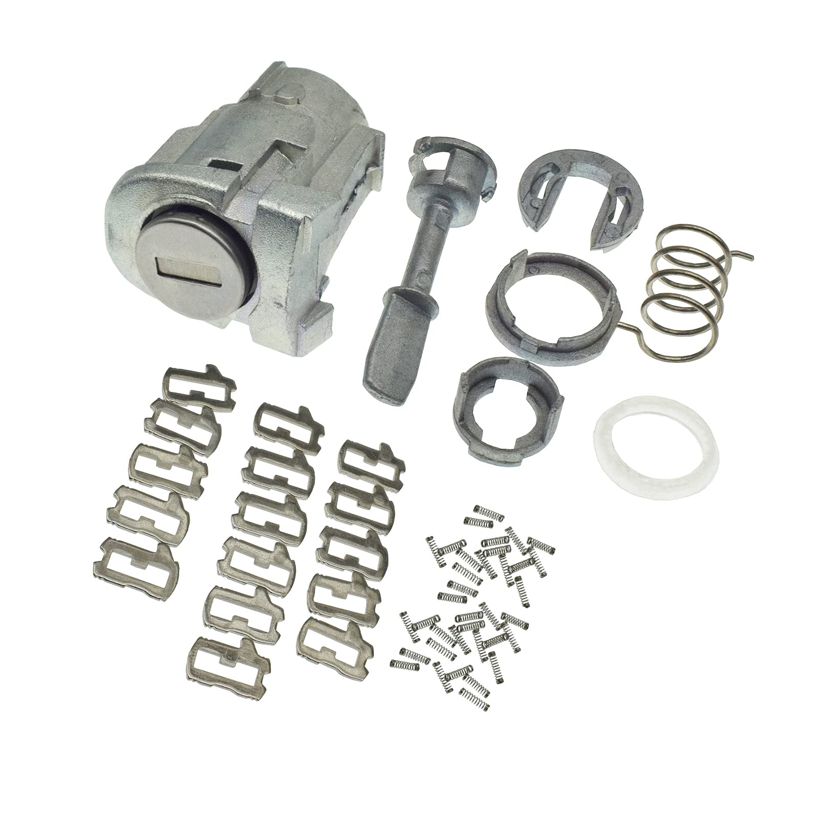VW Golf Jetta 1997-2005 Left Side Door Lock Cylinder Repair Kit 604837167 - Replacement & Fix for Broken Car Locks - Perfect for DIY Auto Repair & Maintenance