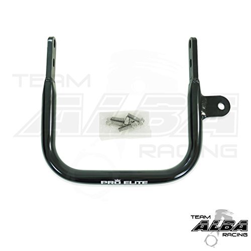 Yamaha Raptor 660 Front Bumper & Rear Grab Bar Set (2001-2005) - Heavy Duty Black ATV Protection for Off-Road Adventures