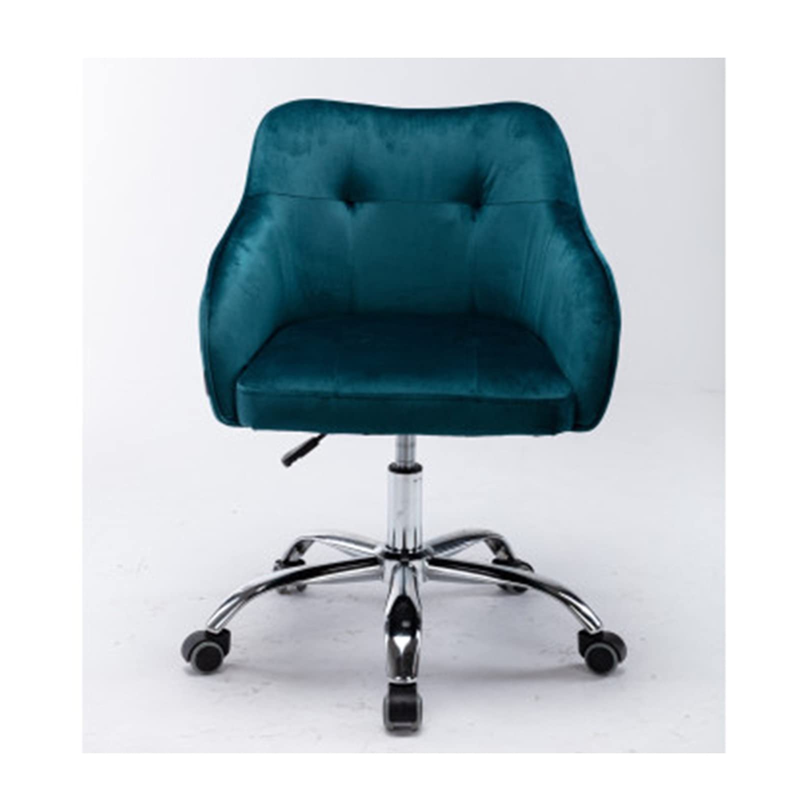 Ergonomic Office Desk Chair with Swivel - Modern Lake Blue Home Office Chair for Living Room, Bedroom & Workspace - Comfortable Computer Desk Chair for Long Hours Sitting & Remote Work