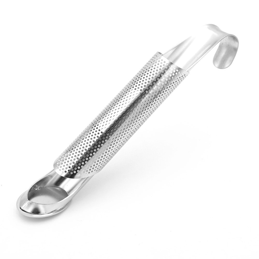 Premium Stainless Steel Tea Infuser with Hook - Easy to Use & Portable Tea Strainer for Loose Leaf Tea - Perfect for Home, Office, Travel, Camping and Gifts