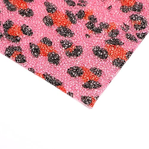 Professional Nail Art Table Mat - Non-Slip Hand Holder Pad for DIY Nail Artists & Beginners (Pink Leopard Print) - Perfect for Salon, Home Manicures & Nail Art Practice