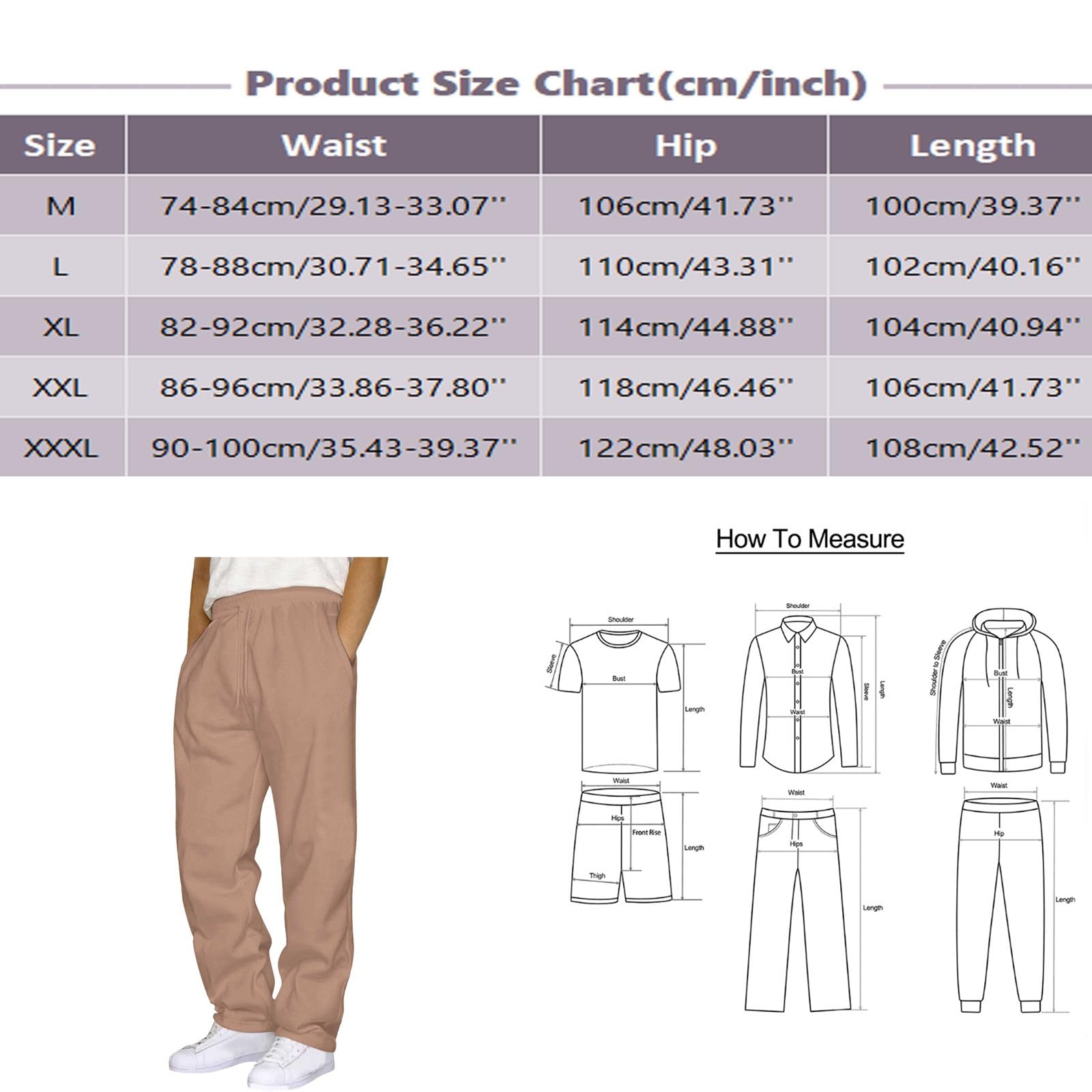 Men's Sweatpants - Gym Running Workout Joggers with Drawstring & Pockets | Comfortable Athletic Trousers for Fitness, Training & Casual Wear