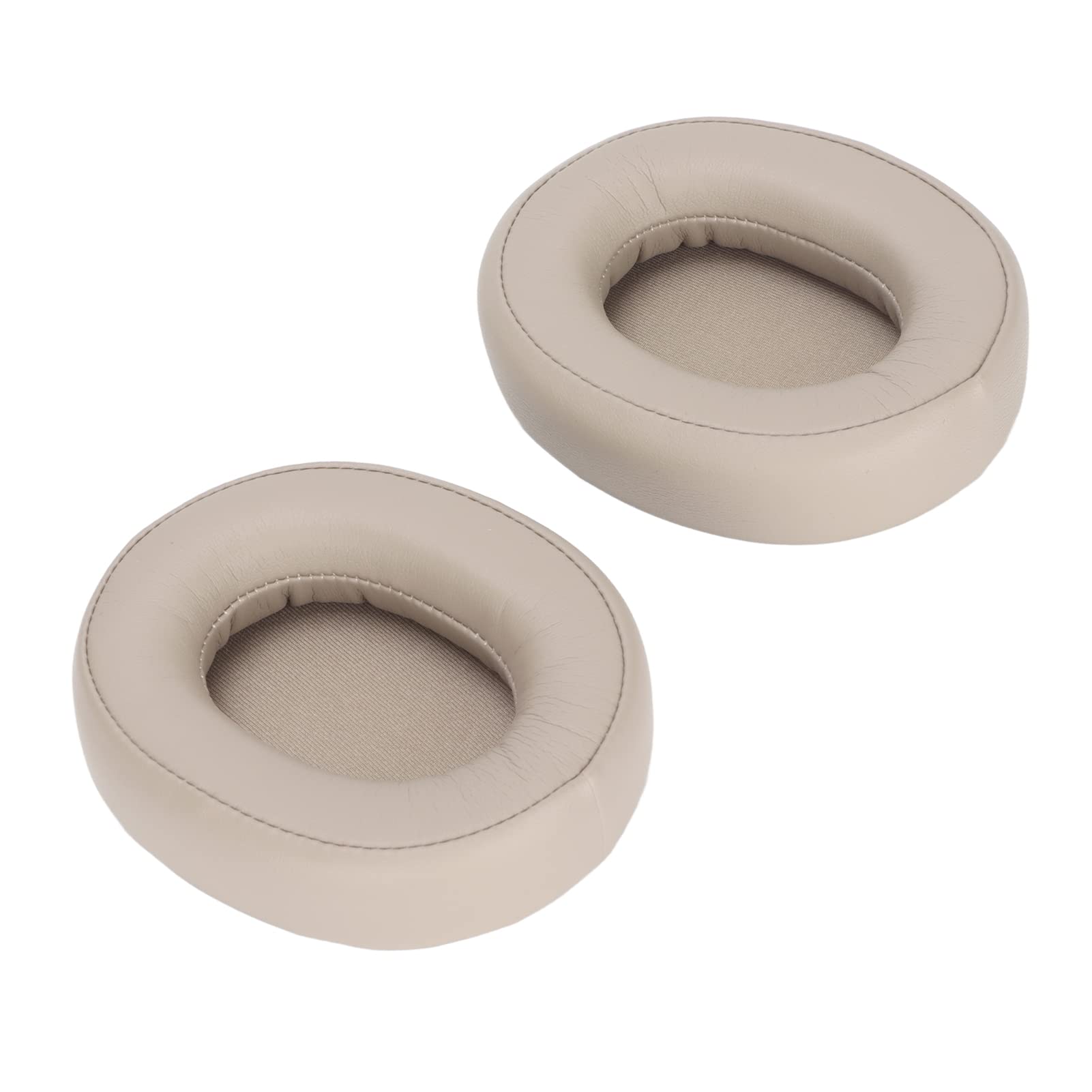 Replacement Ear Pads for Audio-Technica ATH-SR50 Headphones - Noise Isolating Memory Foam Cushions with Soft Protein Leather - Comfort Upgrade for Gaming, Music & Office Use (Gold)