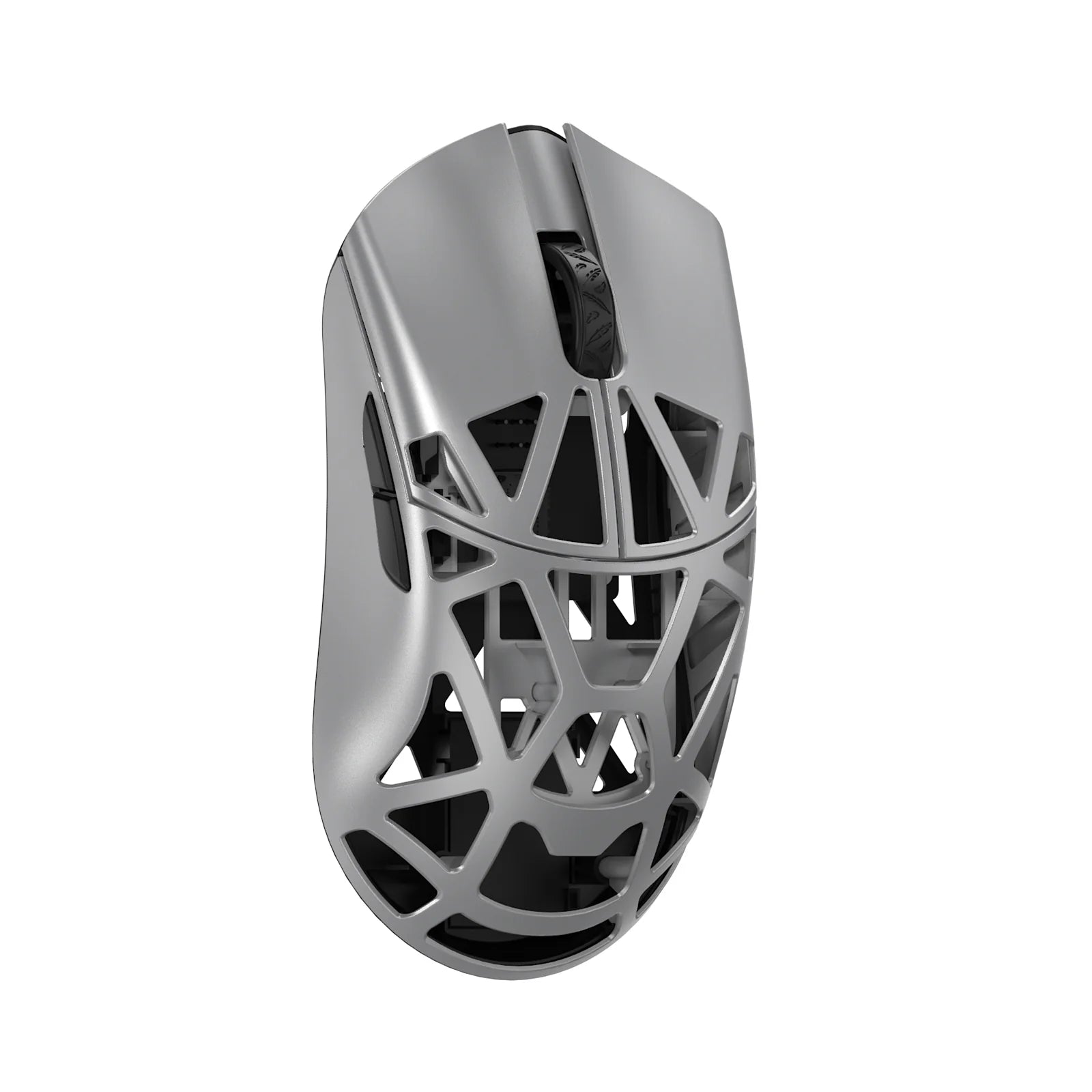 WLmouse Beast X Max Magnesium Wireless Gaming Mouse - Lightweight Ergonomic Design, 16000 DPI, RGB Lighting - Perfect for FPS, MOBA, and Esports Gaming (Metallic Silver)