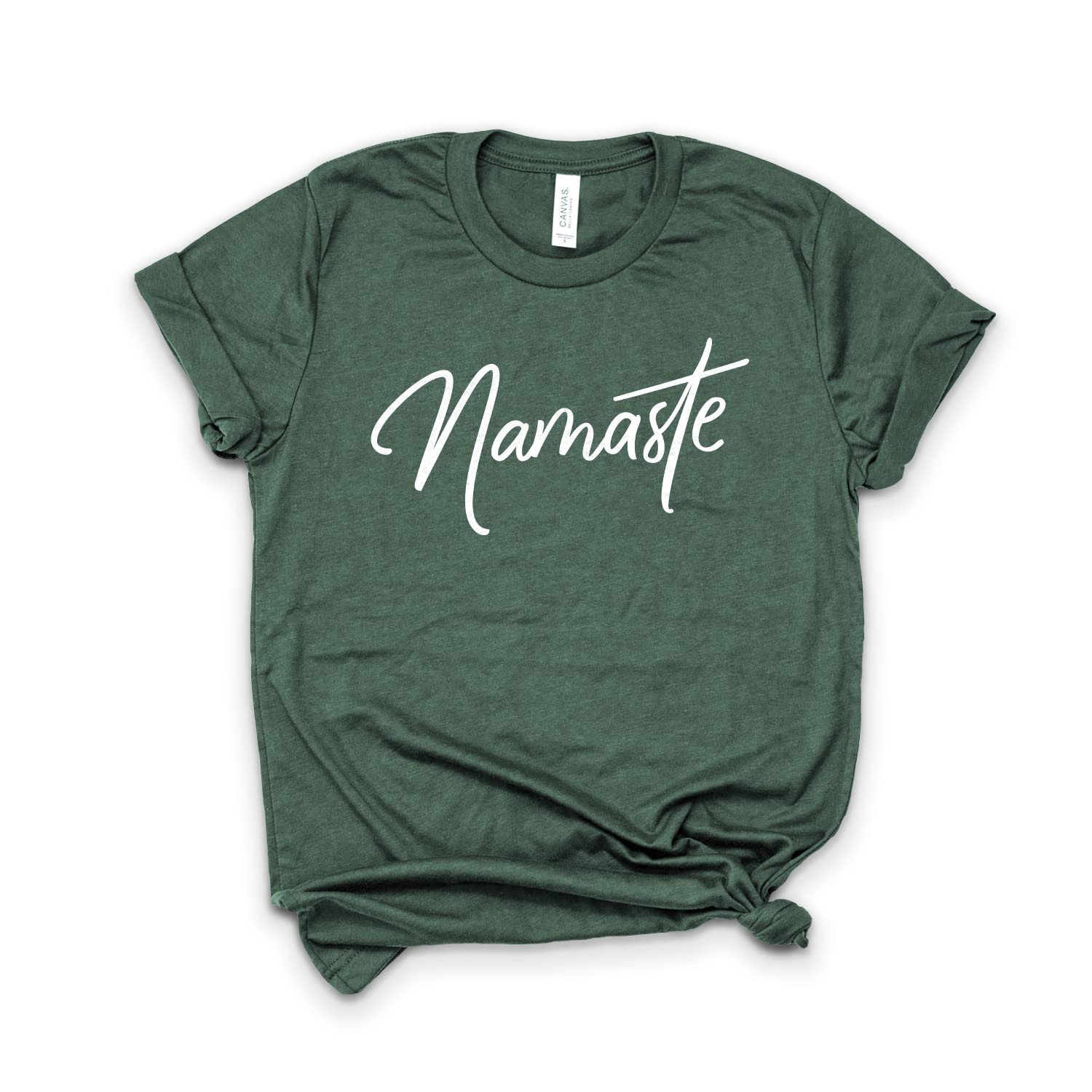 Namaste Yoga T-Shirt - Softstyle Unisex Meditation & Gym Tee with Mandala Design - Perfect for Yoga Practice, Gym Workouts, and Mindful Meditation Sessions