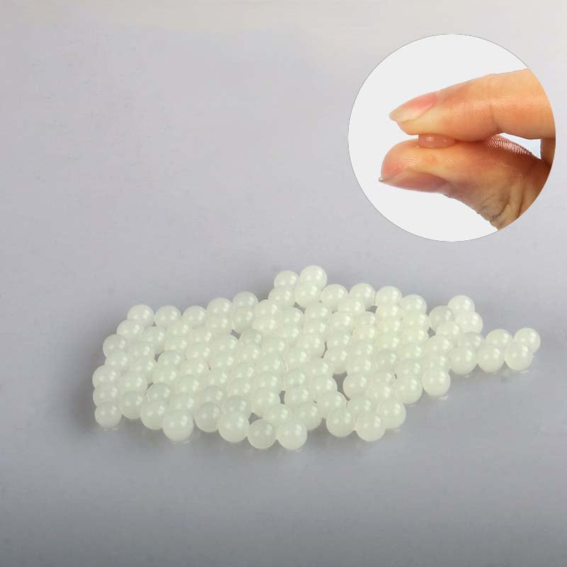 10000pcs 7-8MM Hardened Milky Gel Balls for Gel Blaster, Airsoft, Splatter Ball Guns - Perfect for Outdoor Shooting Games, Target Practice & Tactical Training