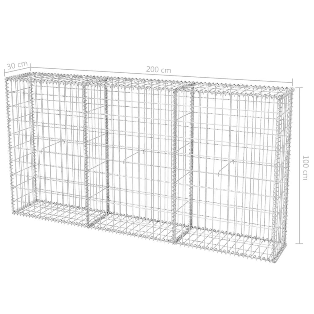 FAMIROSA Galvanized Steel Gabion Basket - 39