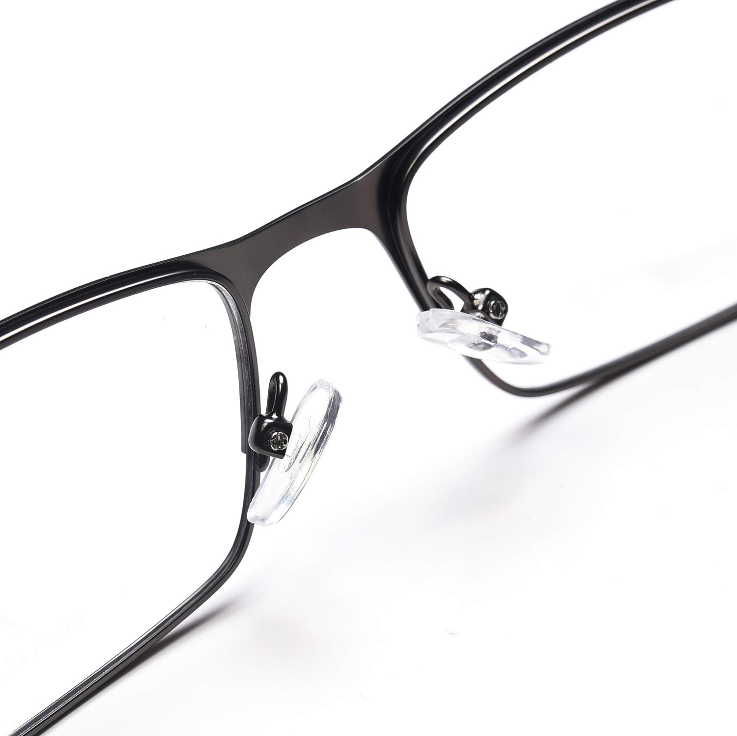 Lightweight Blue Light Blocking Reading Glasses for Men & Women - Anti-Eye Strain Computer Glasses with Metal Frame - Perfect for Office Work, Gaming & Screen Time