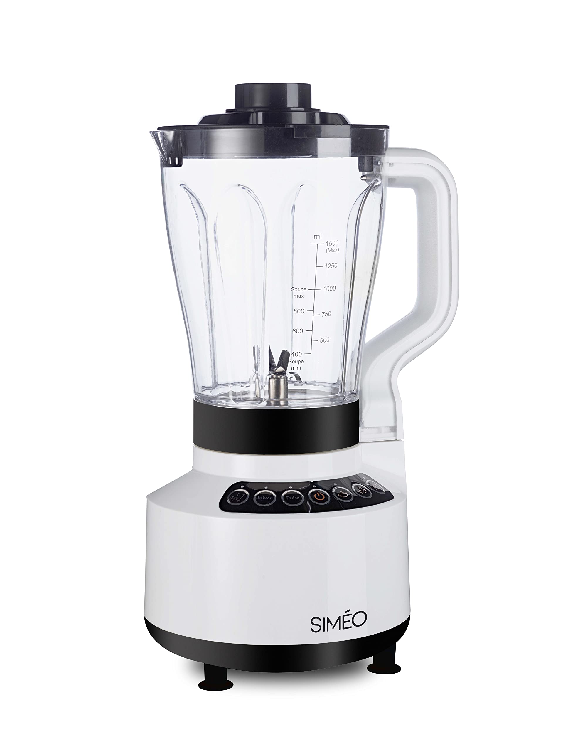 Siméo BCP510 Heated Blender - Professional Multifunctional Blender for Smoothies, Soups & Hot Drinks - Perfect for Home Kitchen & Healthy Lifestyle