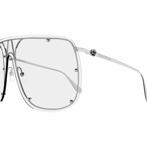 Alexander McQueen AM0313S Sunglasses for Women - Luxury Designer Shades with UV Protection - Perfect for Outdoor, Beach, and Fashion Events