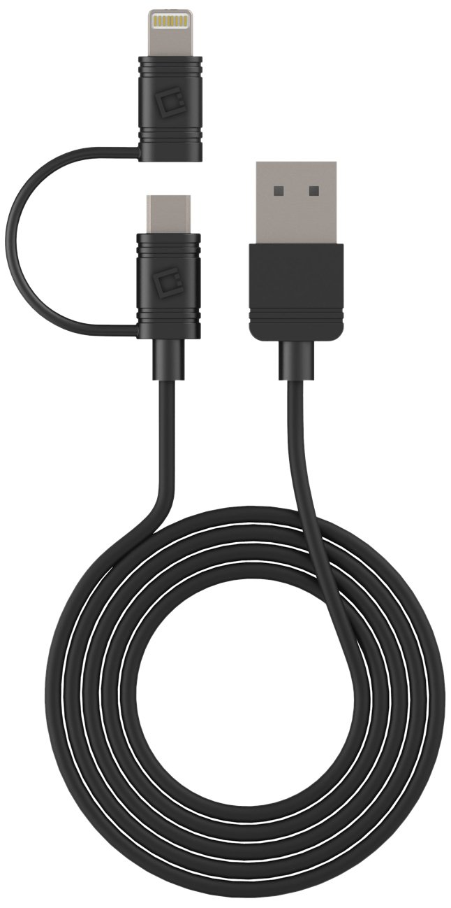 Apple Certified Lightning Cable - Cellet iPhone Charger Cord for iPhone 14/13/12/11/SE/XS & iPad Pro/Air/Mini - Fast Charging & Data Sync - Perfect for Home, Office & Travel (Black)