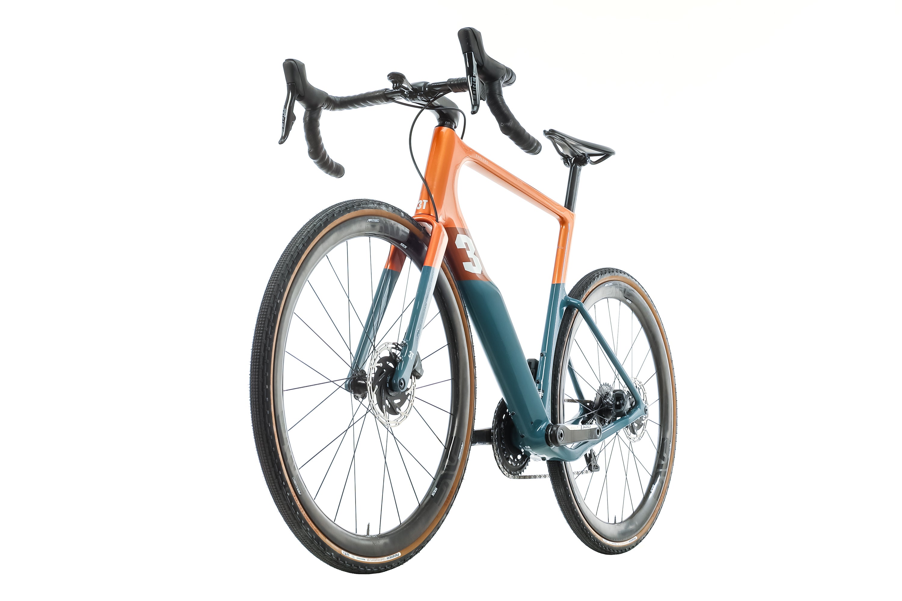 2021 3T Exploro RaceMax Gravel Bike - 58cm Carbon Frame, Lightweight & Durable for Adventure Racing & Bikepacking | Perfect for Off-Road Trails, Commuting & Long-Distance Cycling