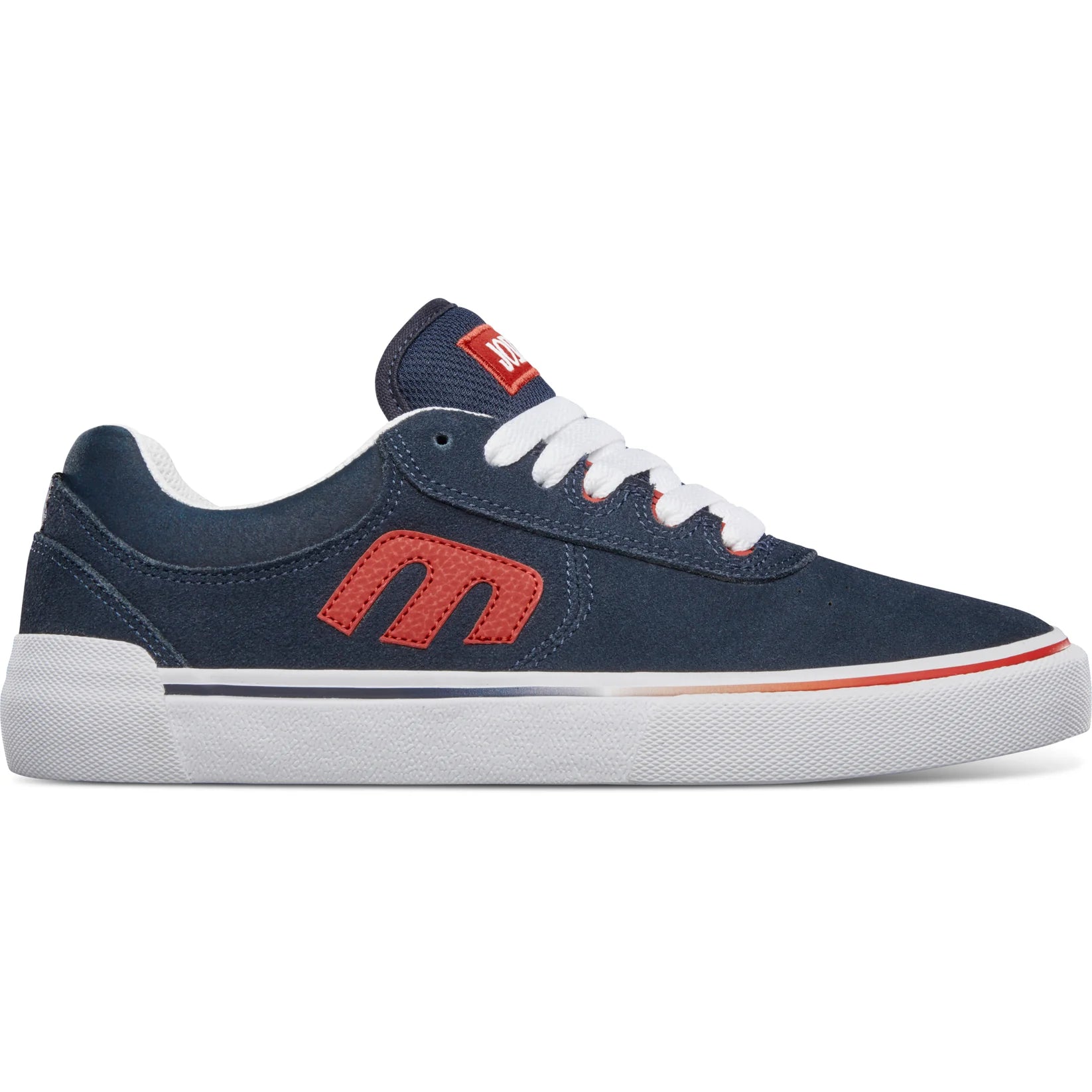 Etnies Joslin Vulc Skate Shoes for Men - Navy/Red/White | High-Performance Skateboarding Sneakers for Street & Park Riding