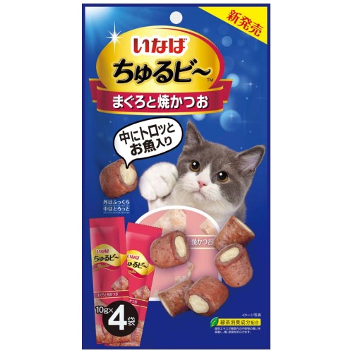 Premium Churubee Cat Treats - Delicious Tuna Flavor for Healthy Snacking | Perfect for Training, Rewards & Bonding with Your Feline Friend