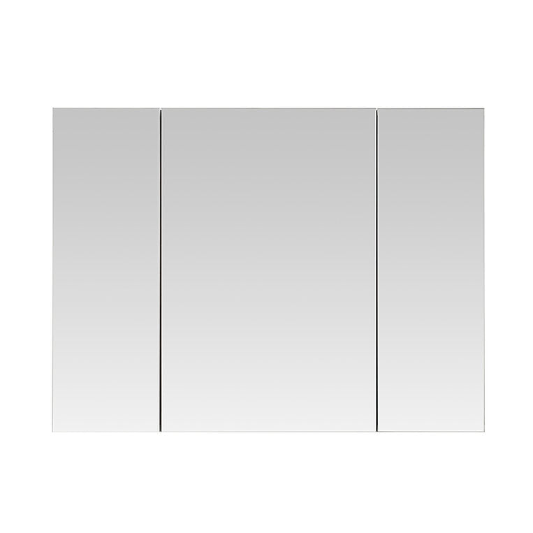 Aquadom Royale 36x36 Triple Door Medicine Cabinet - Large Bathroom Mirror Cabinet with Adjustable Shelves, Rust-Resistant for Shower & Vanity Organization