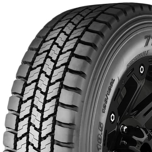 Yokohama 714R 225/70R19.5 128L G Commercial Truck Tire - Heavy Duty All-Season Tires for Delivery Vans, Box Trucks & Fleet Vehicles
