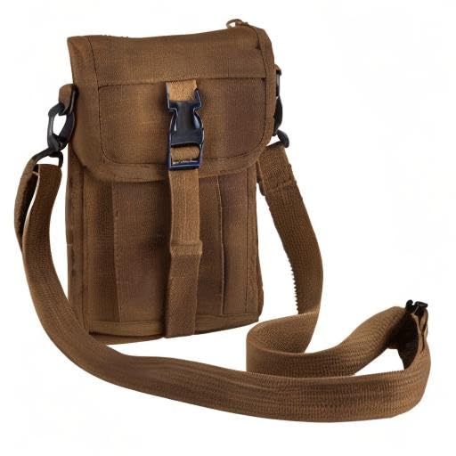 Rothco Canvas Travel Portfolio Crossbody Shoulder Bag - Durable Messenger Bag for Men & Women - Perfect for Business, Work, School & Travel Accessories