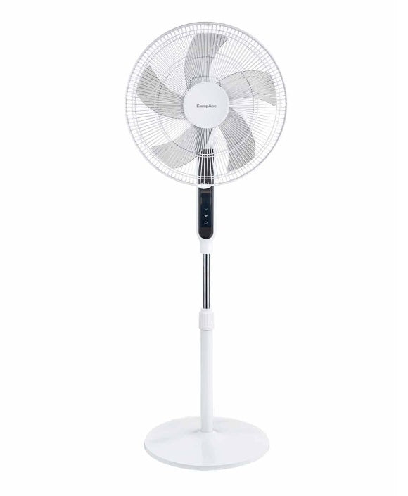Europace ESF8135V 16 Inch DC Motor Stand Fan with Remote Control - Quiet & Energy Efficient for Home, Office, and Bedroom Cooling