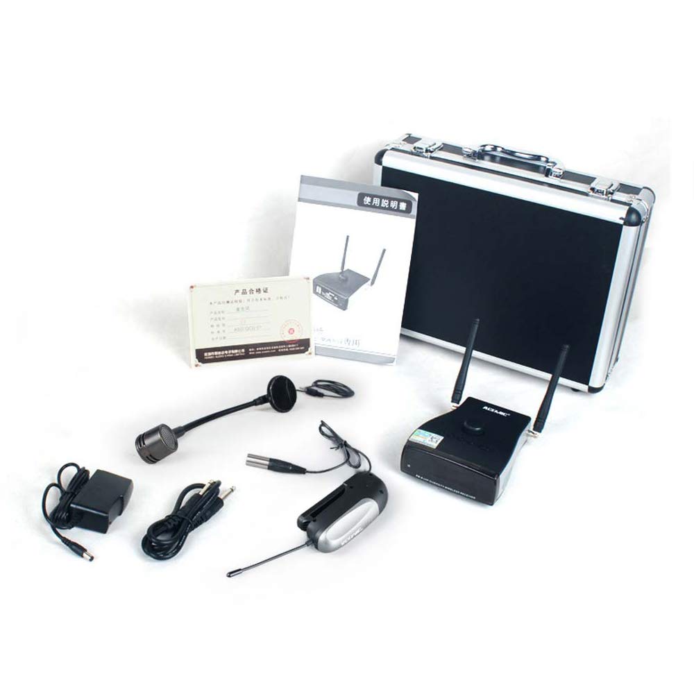 ACEMIC PR-8/AT-20 Wireless Microphone System for Accordion - 2.4GHz Digital Wireless Audio Transmission with Clear Sound | Perfect for Live Performances, Church Services & Music Practice
