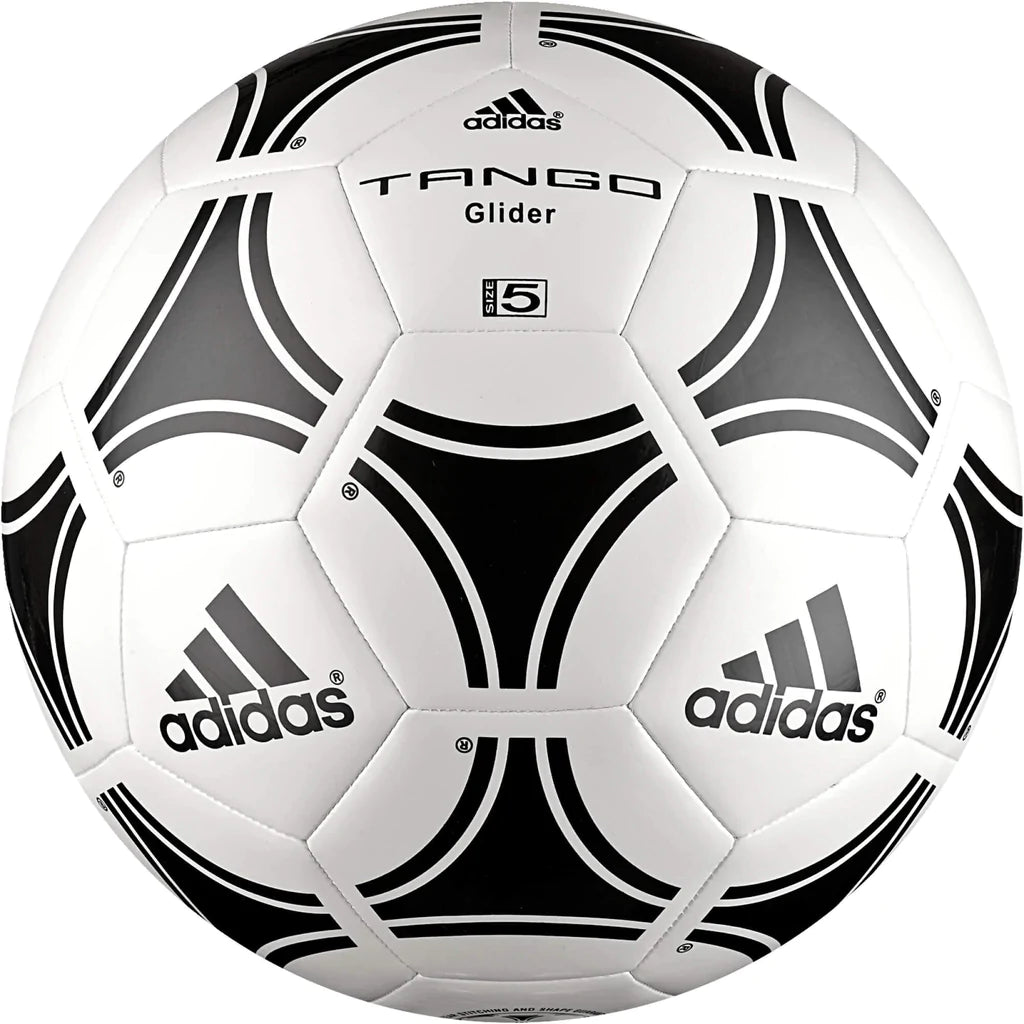 Adidas Tango Glider Soccer Ball - Official Size 5 Match Ball for Training & Games - Perfect for Indoor & Outdoor Play