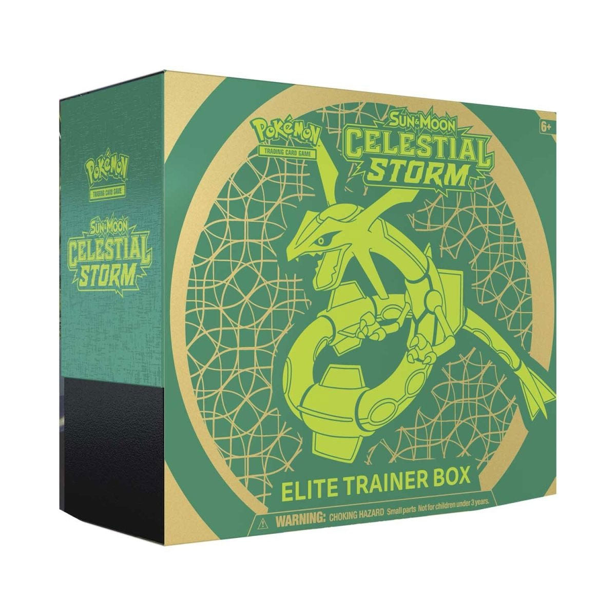 Pokémon Sun & Moon Celestial Storm Elite Trainer Box (ETB) - 72 Foil Cards, Sleeves & Dice | Collectible Trading Card Game for Battles & Tournaments | Perfect for Pokémon TCG Players & Collectors
