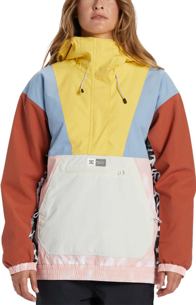 DC Women's Chalet Insulated Anorak Jacket 2024 - Waterproof Winter Coat with Hood, Warm Puffer Jacket for Skiing, Snowboarding & Outdoor Activities