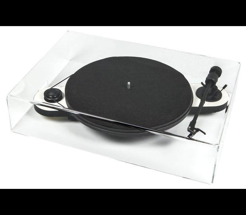Pro-Ject RPM 1/3 Carbon Turntable Dust Cover - Clear Vinyl Record Player Lid for Audiophile Vinyl Collection & Home Music Setup