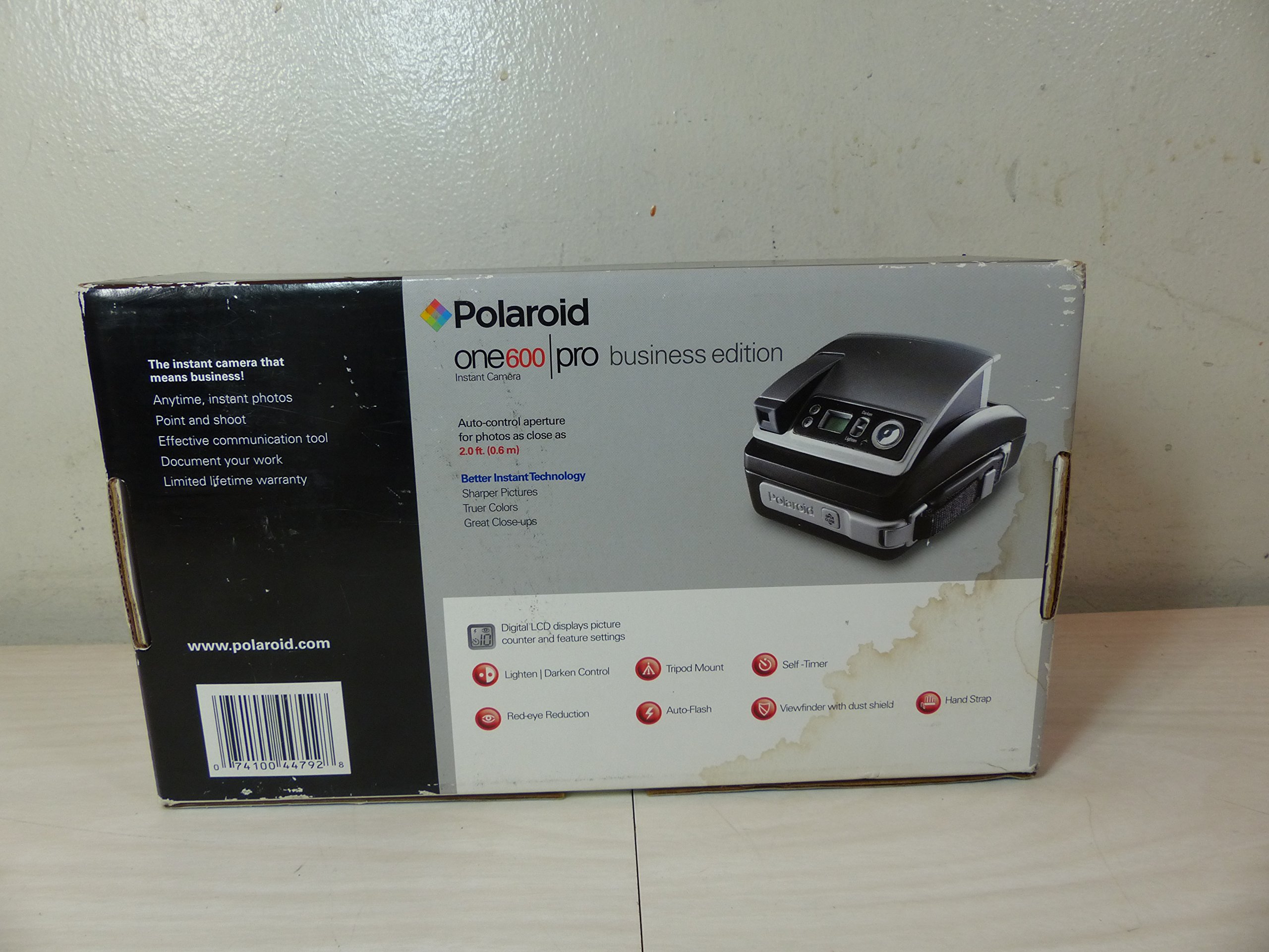 Polaroid One 600 Pro Business Edition Instant Camera Kit (POL644792) - Vintage Style Instant Film Camera for Professional Photography, Parties, Weddings & Travel - Includes Film & Accessories
