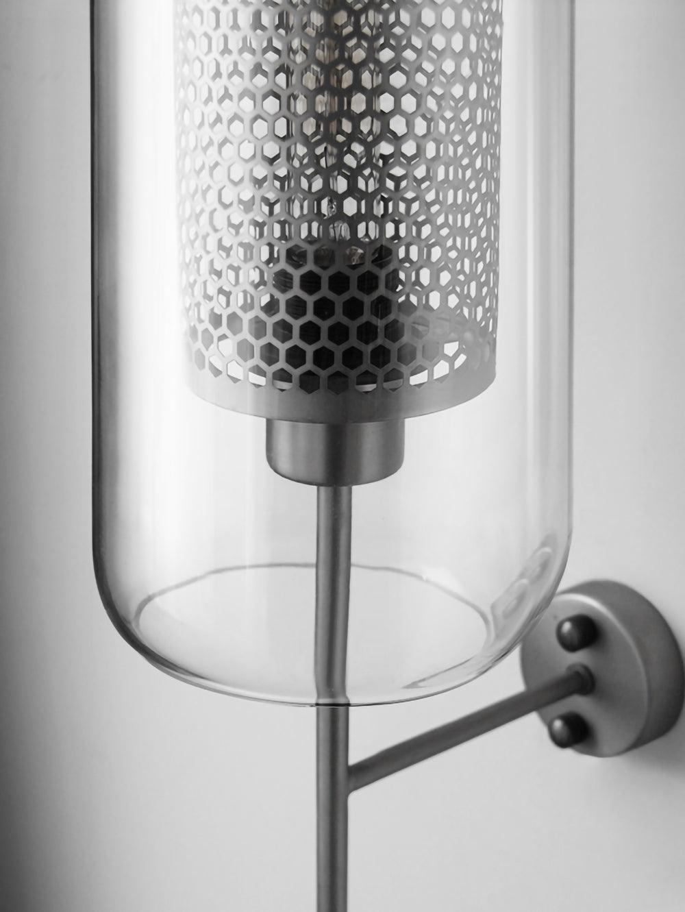 Chiswick Modern Glass Wall Light - Sleek LED Sconce for Living Room, Bedroom & Hallway - Energy Efficient Indoor Lighting Fixture