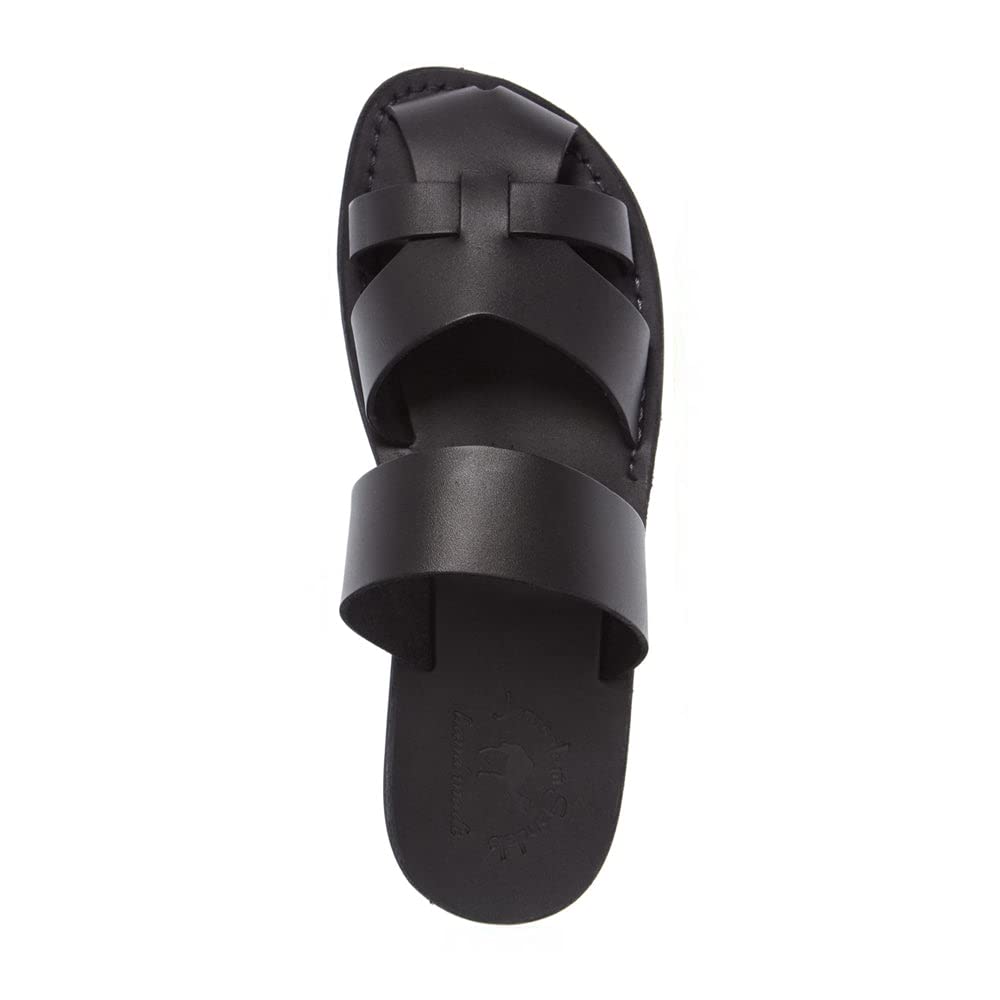 Adino Men's Leather Closed Toe Sandals - Comfortable & Stylish Casual Footwear for Walking, Travel & Outdoor Activities